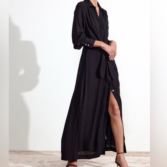 Brochu Walker Dresses & Skirts - Brochu Walker Black Onyx Madsen Maxi Dress XS